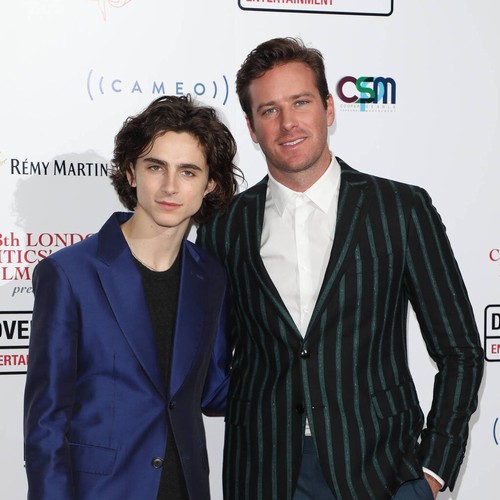 Timothée Chalamet and Armie Hammer are 1000 percent in for a